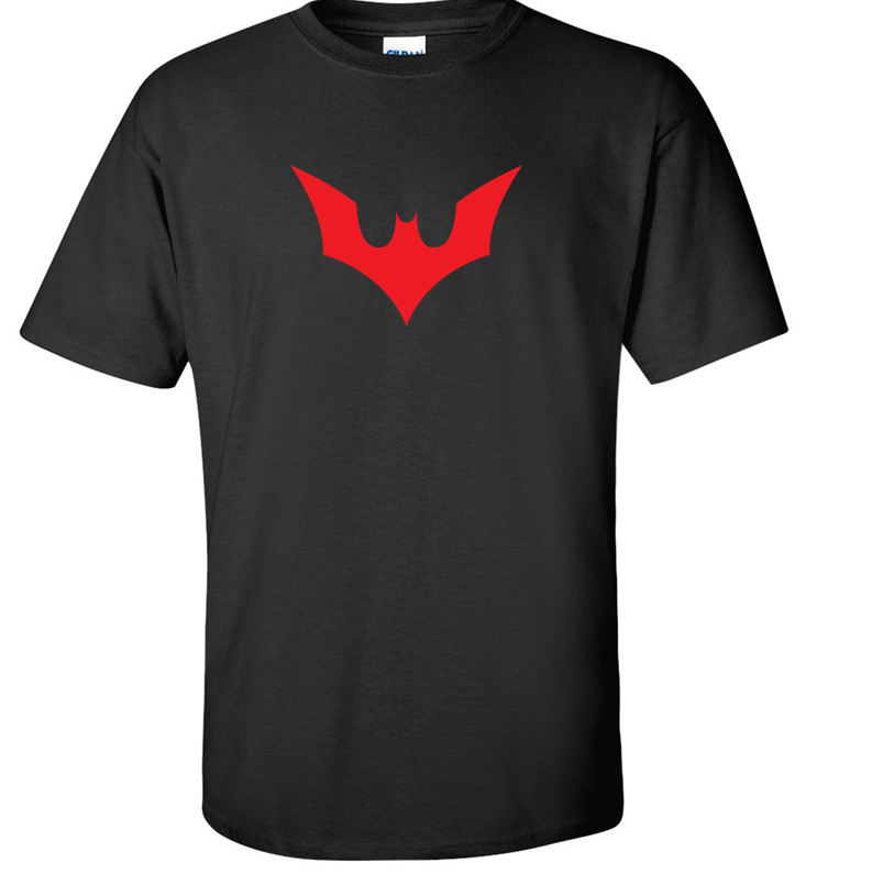 Batman Beyond Logo T-Shirt Cotton Black Red Royal Navy Cartoon S - 5XL gallery