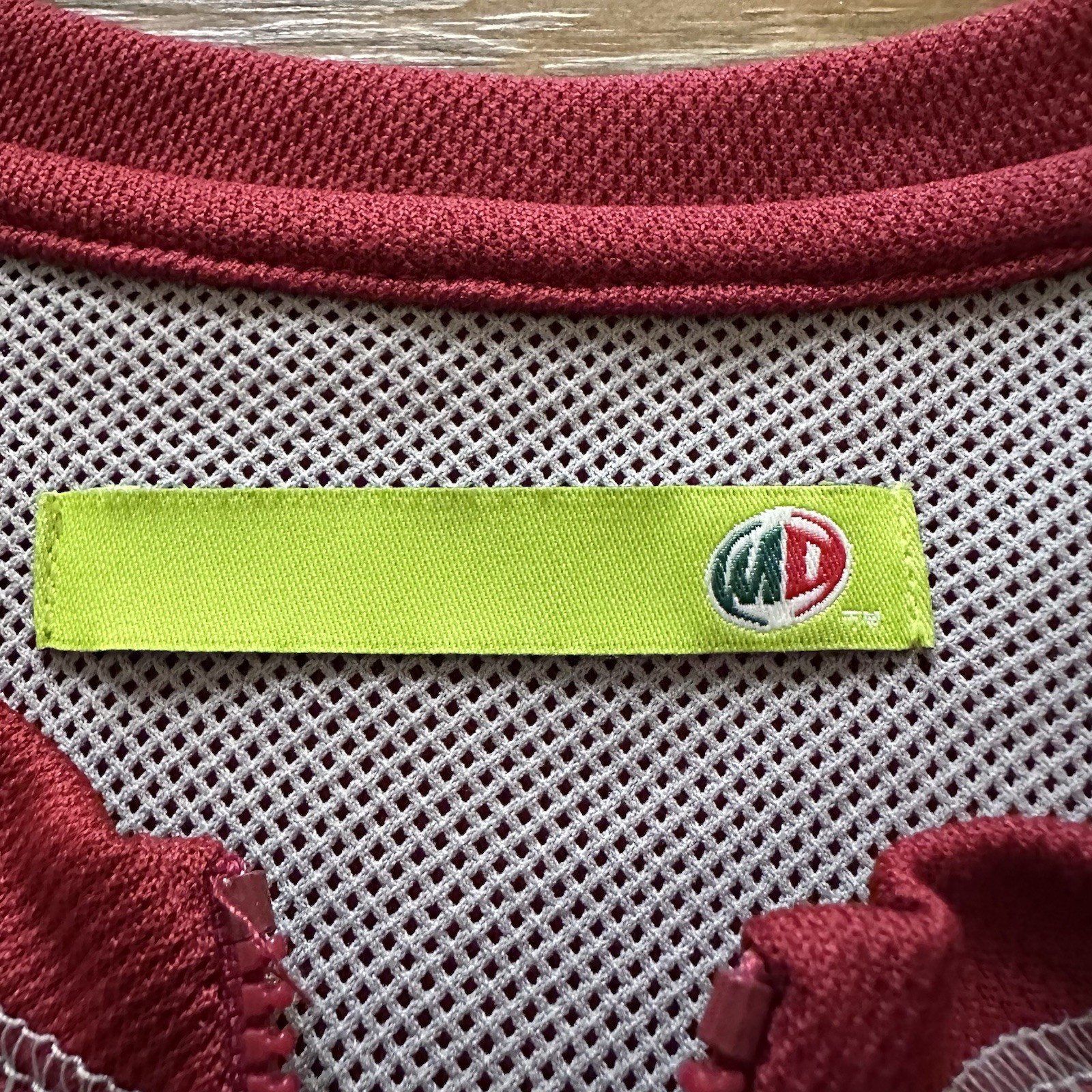Vtg Mountain Dew Shirt 1/4 Zip Jersey Red Y2K Promo 24 Pack Medium Retro gallery