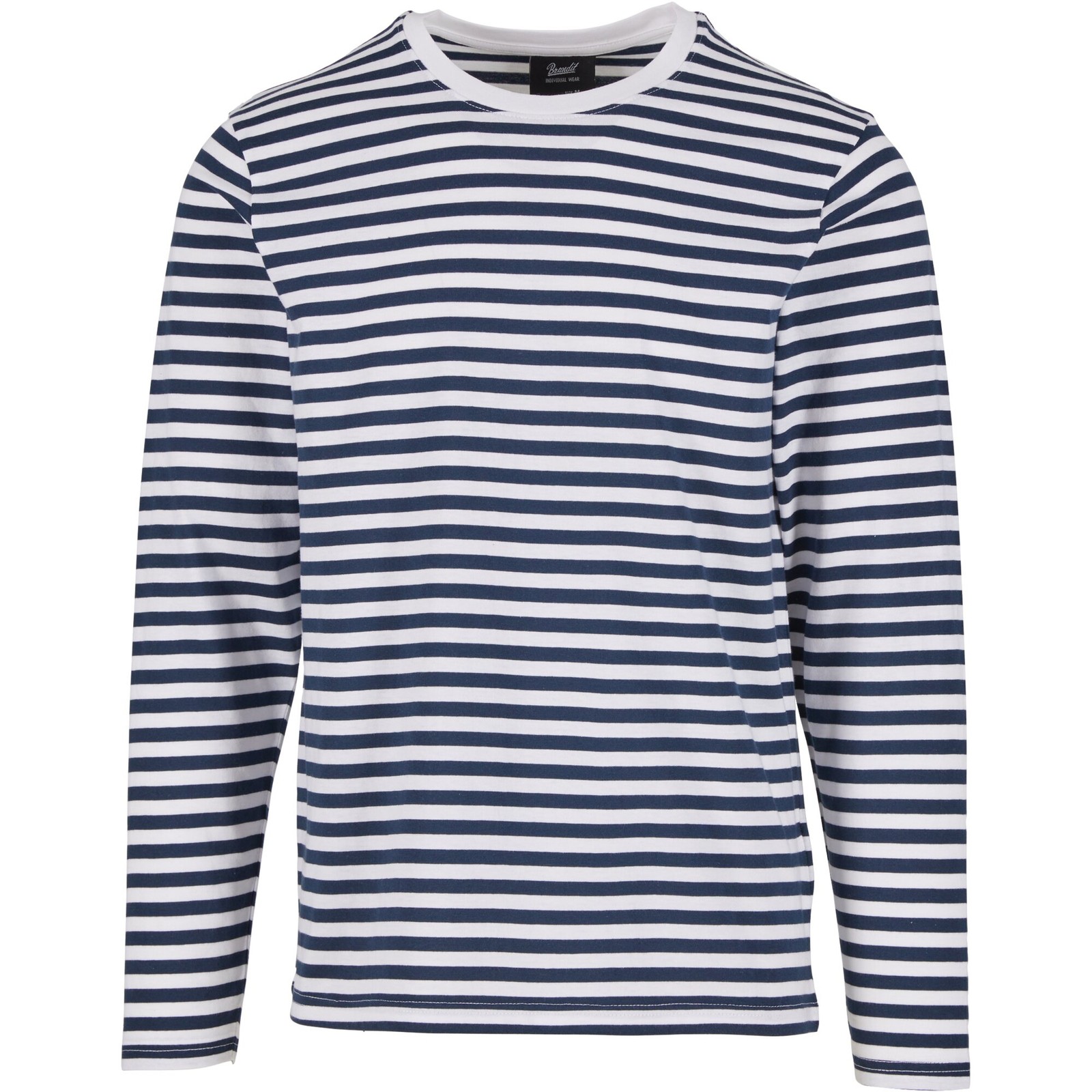 Brandit jersey shirt stripe long sleeve men's long sleeve shirt striped cotton gallery