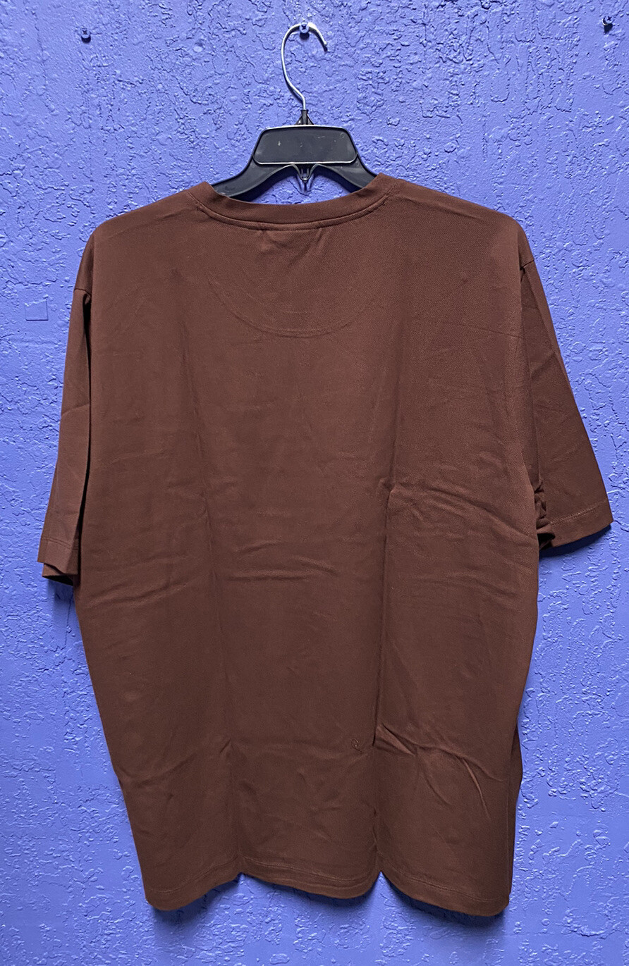 Perry Ellis Texture Block Tee Shirt Men's Size 2X Big and Tall 4HSK7652RT 209 gallery