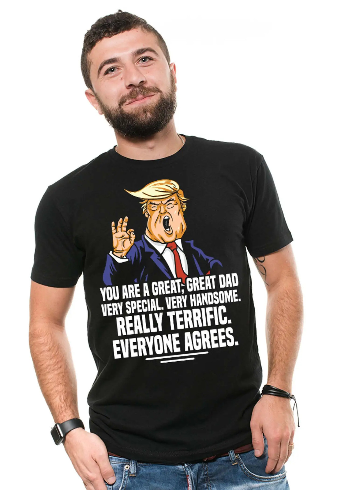 Father's Day Trump Shirt Great Dad Shirt Dad Political Tee Trump Lover Dad Gift gallery