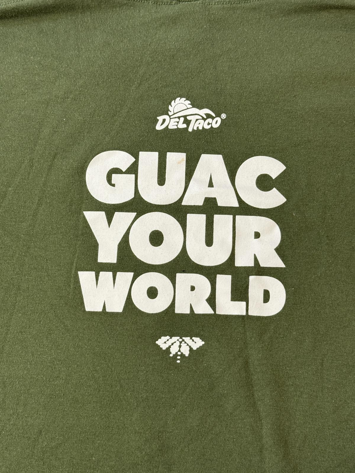 Del Taco Employee T-shirt Fresh Guacamole Guac Your World XL gallery