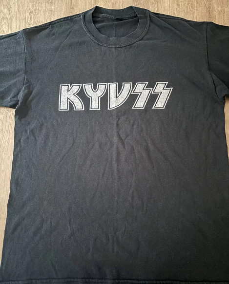 Rare Kyuss Band Black color logo Unisex Shirt S-5XL K599 gallery
