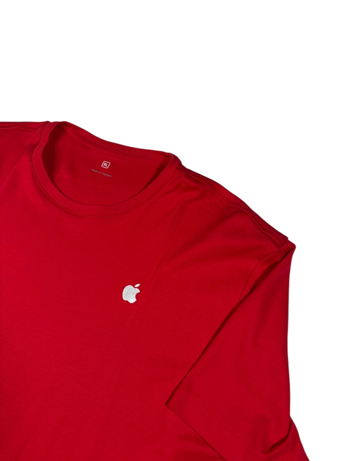 Apple Store Employee Mac Staff Uniform T Shirt Mens XL Red Embroidered Logo gallery