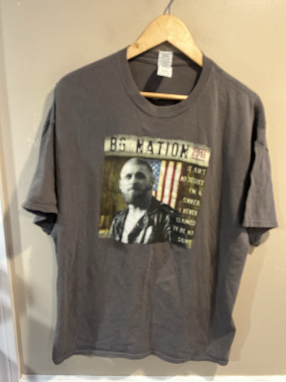 BG Nation 2016 Mens Graphic Tee Gildan Grey 2XL gallery
