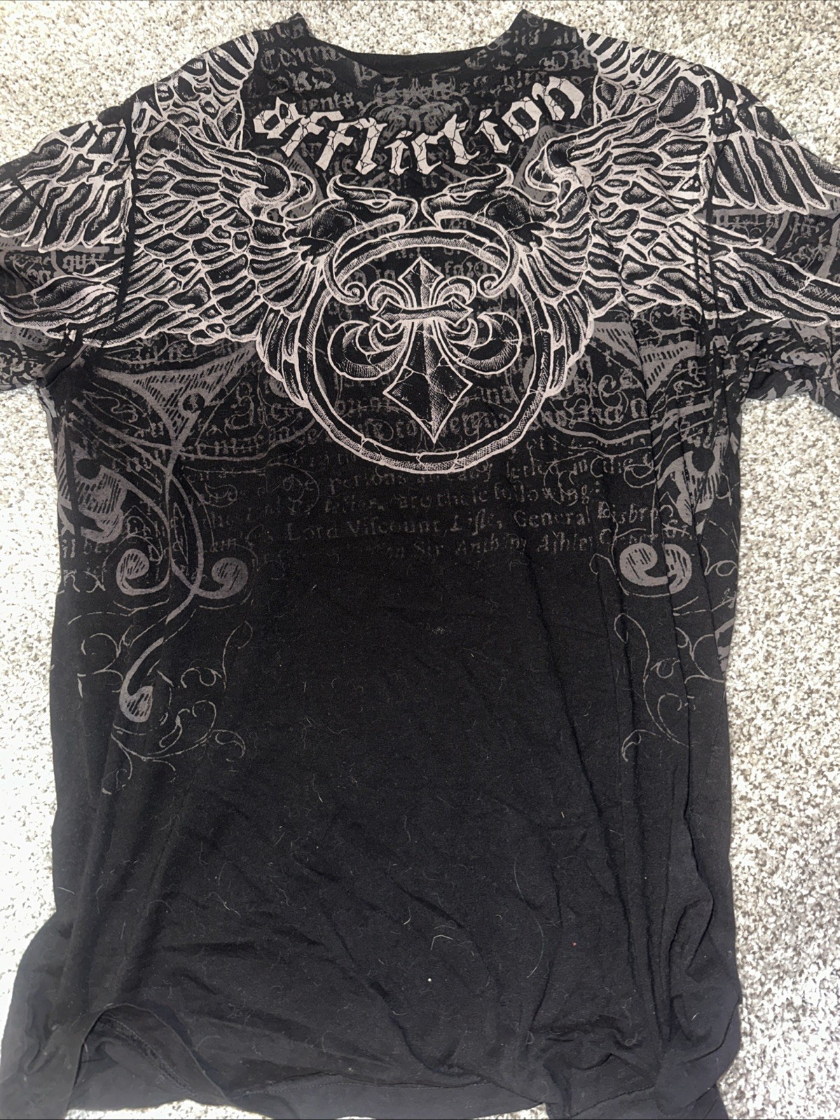 Buckle Afflection Lot (3) Shirts L/S S/S MED Biker Grunge Rock gallery