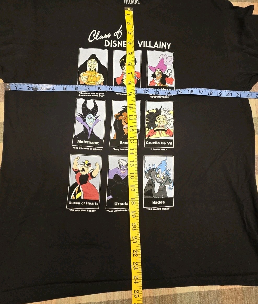 Disney Villains Class Of Disney Villainy Unisex XXL gallery