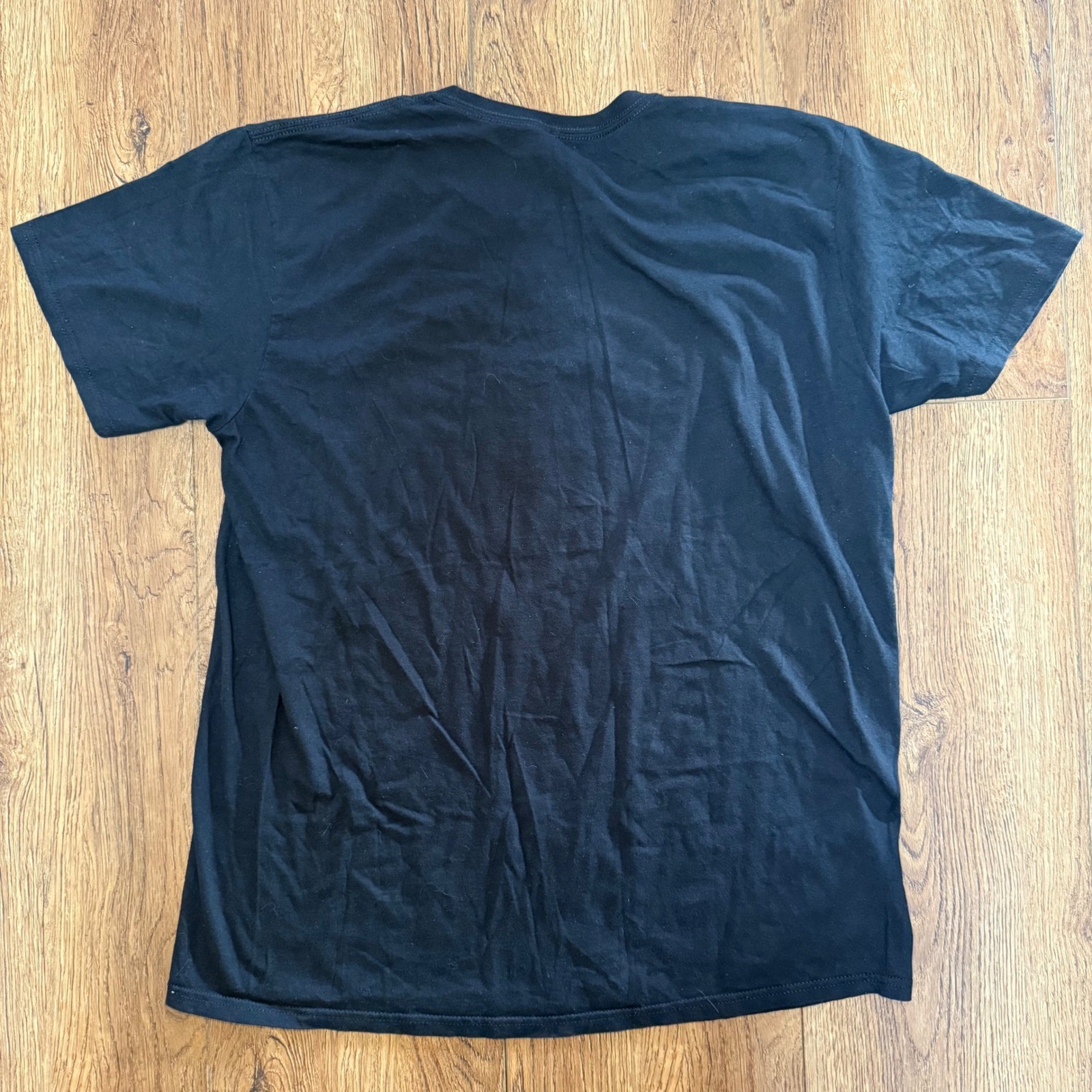 Naruto Shippuden Akatsuki Shinobi Organization Black Cloud Graphic Shirt Mens XL gallery