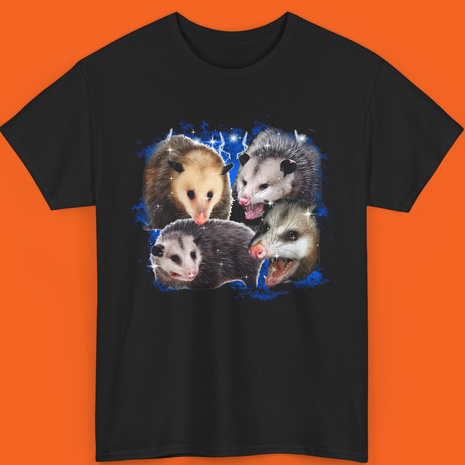 Retro Graphic T-shirts, Vintage Opossum Shirt, Perfect Gift for Possum Lovers