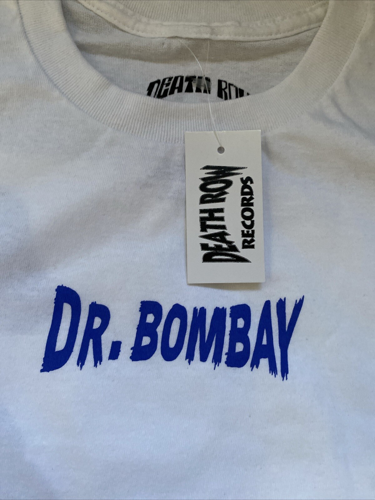 Death Row Records Dr.Bombay short sleeve T-shirt, M Unisex Music Festival Wear gallery