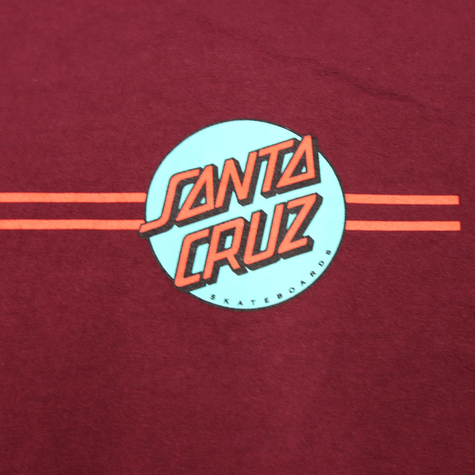 Santa Cruz Skateboards Shirt Mens Medium Maroon Long Sleeve Logo Graphic Tee gallery