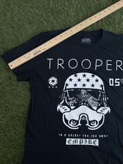Star Wars Storm Trooper In A Galaxy Far, Far Away Empire Shirt Black Sz Medium