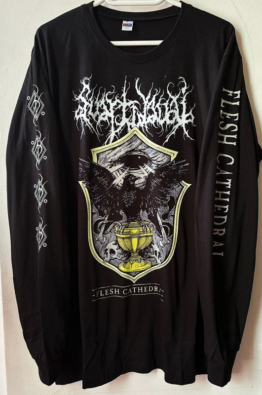 Svartidauði – Flesh Cathedral – LongSleeve Tshirt (Black/Death Metal)