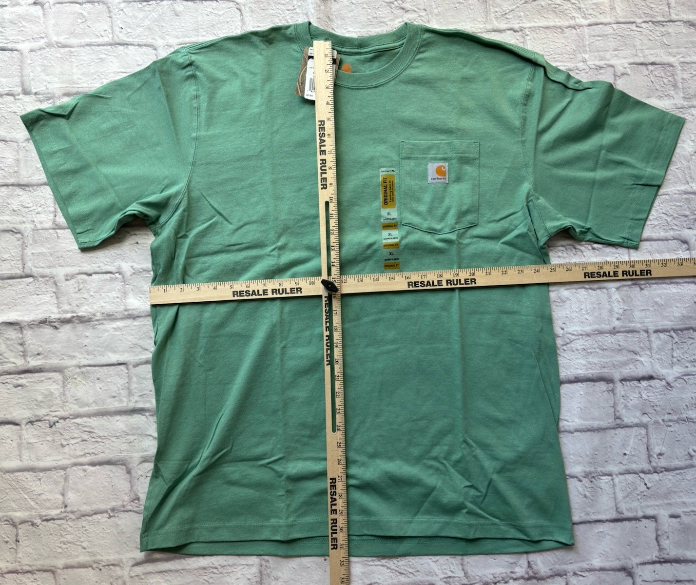 Men’s Carhartt K87 Mint Green Heavy Duty T-Shirt (NWT) gallery