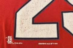 Vintage 1997-1998 Starter Mark McGwire Cardinals Men T-Shirt Red Size L Made USA