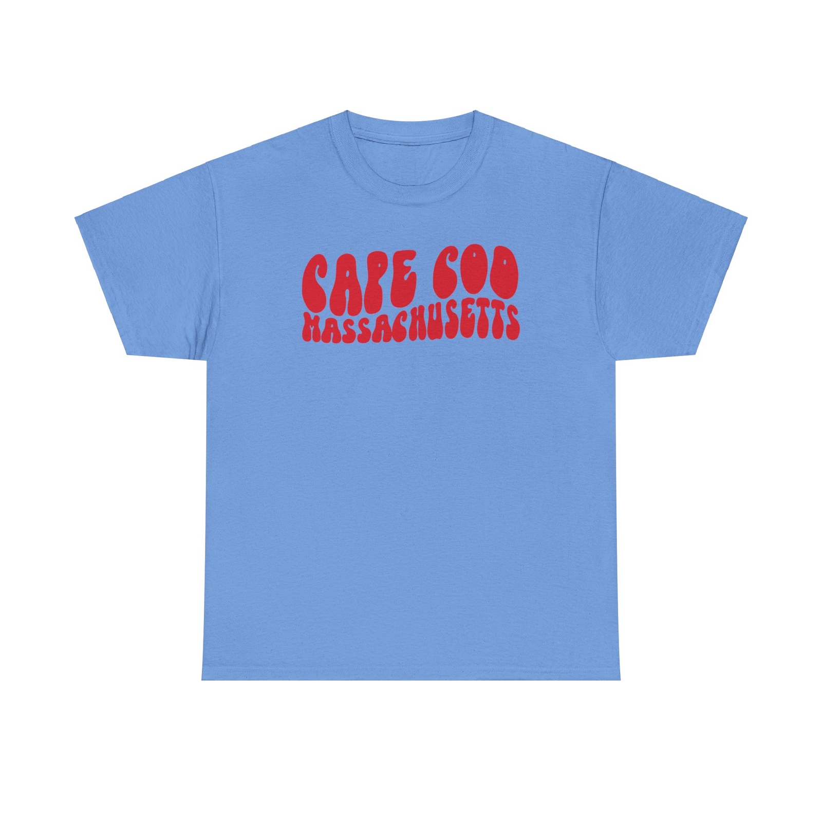 Cape Cod Massachusetts Shirt Gifts Tshirt Tee Crew Neck Short Sleeve
