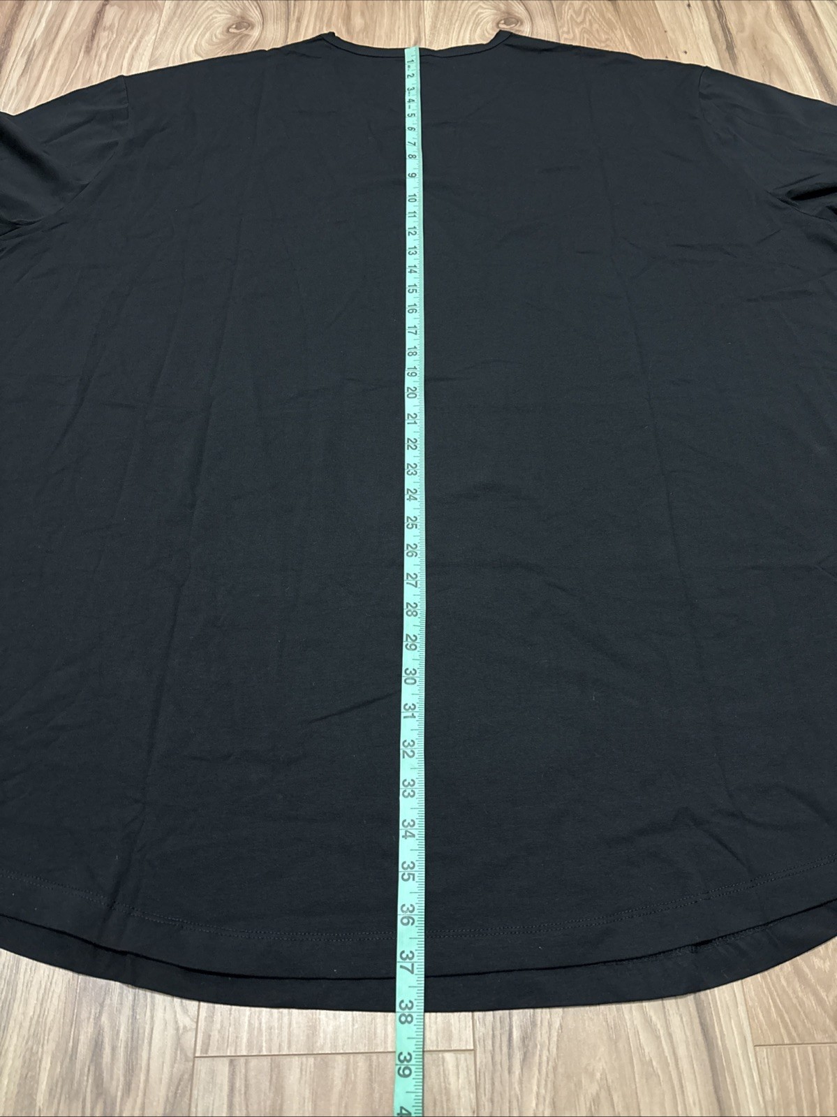 STRONGSIZE Men's Big Tall 6XL Crew Neck T-Shirts Longer Length Black - NWOT gallery