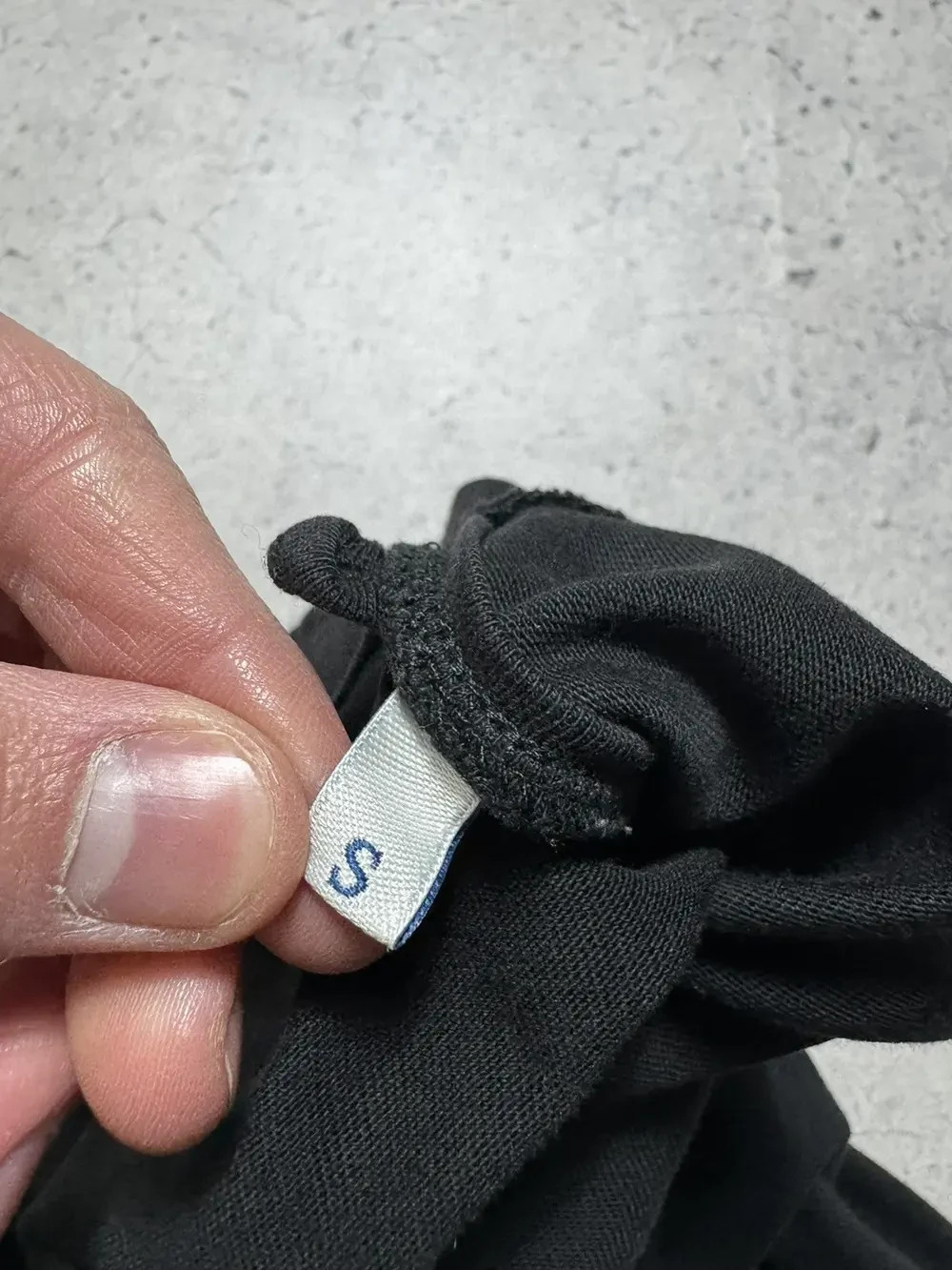 Moncler SS T-Shirt Black Big Logo Size S gallery