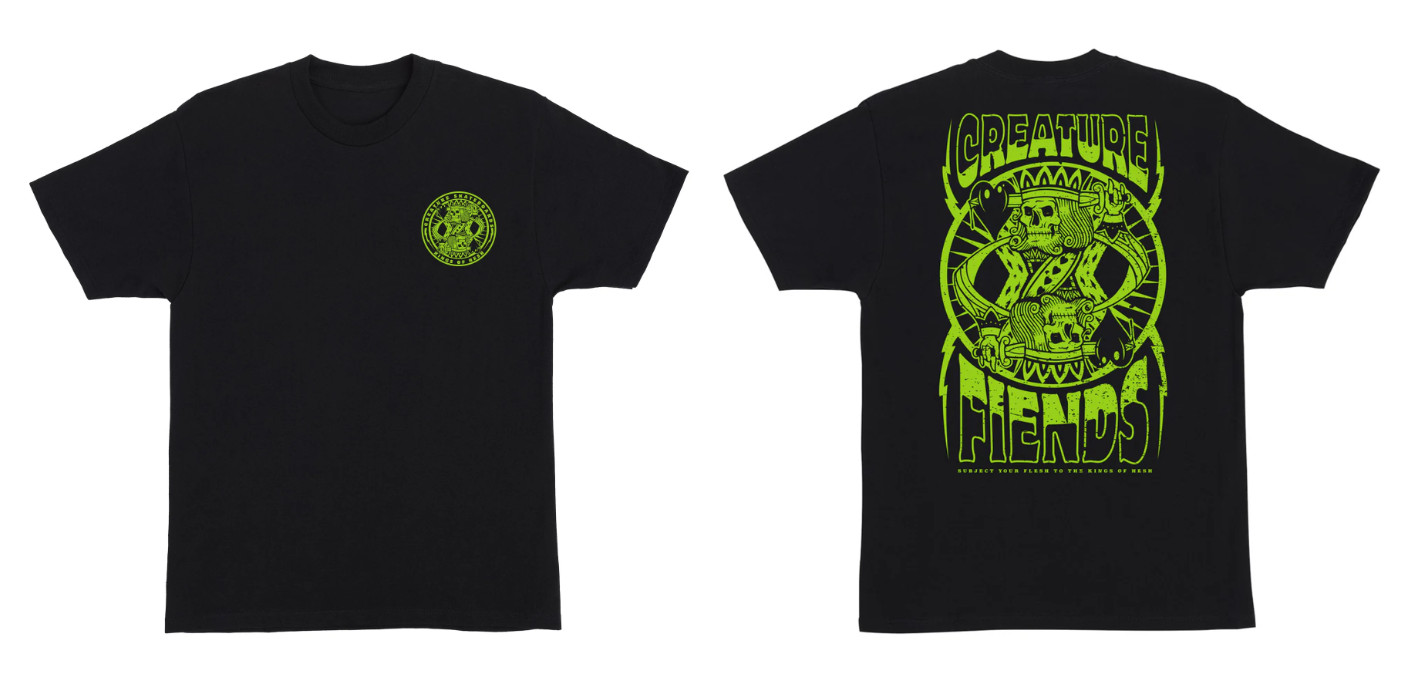 Creature Heshking Relic Mens Streetwear Graphic Tee Skate Reprint S-5XL gallery