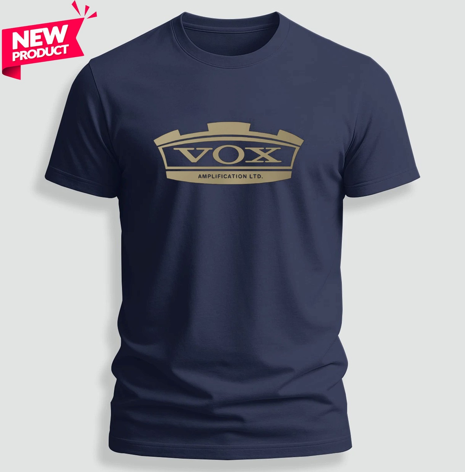 *NEW*VOX Amplifiers Logo Heavy Cotton T-Shirt – USA Size