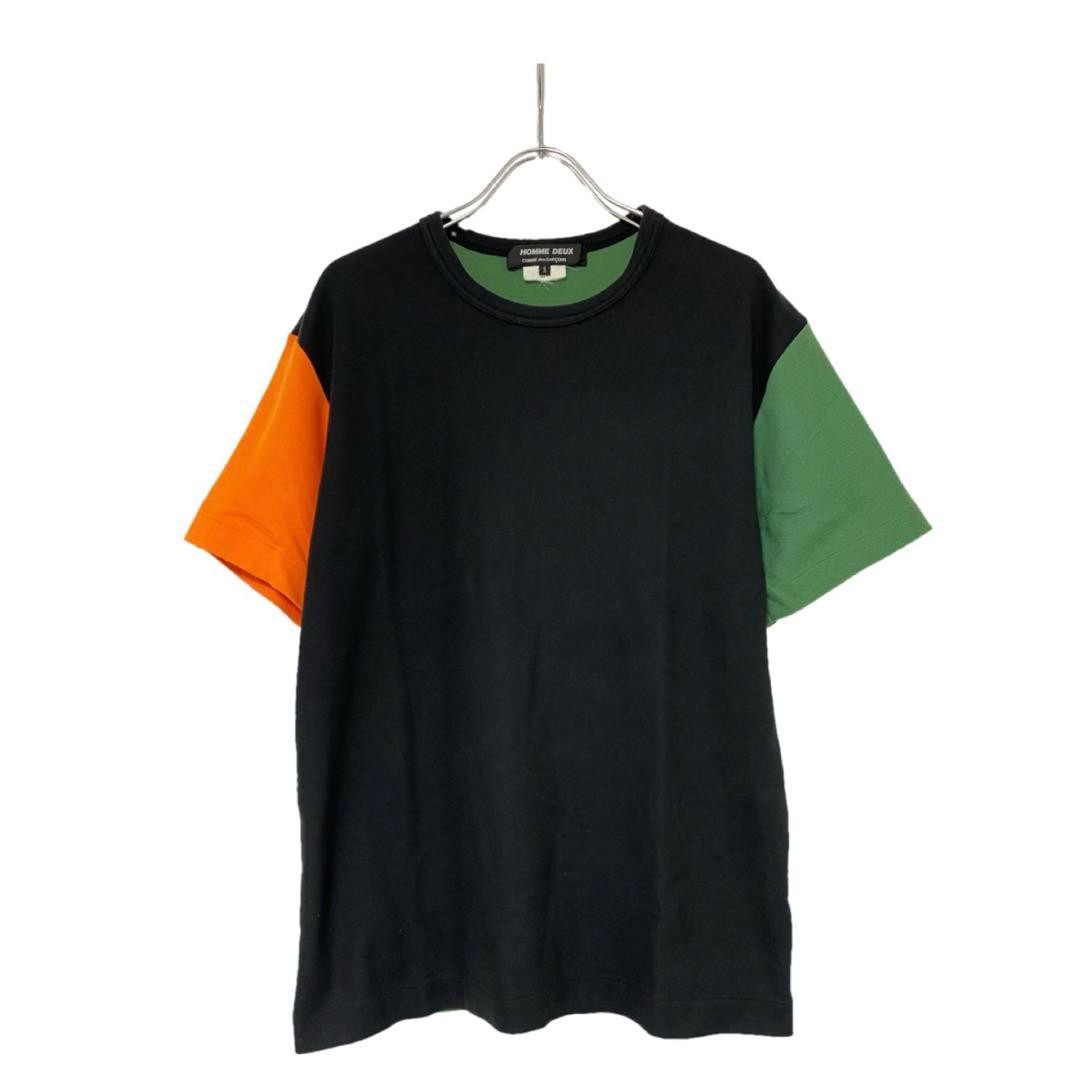 Comme des Garcons Homme Deux Pique Color Block T-Shirt Size S gallery