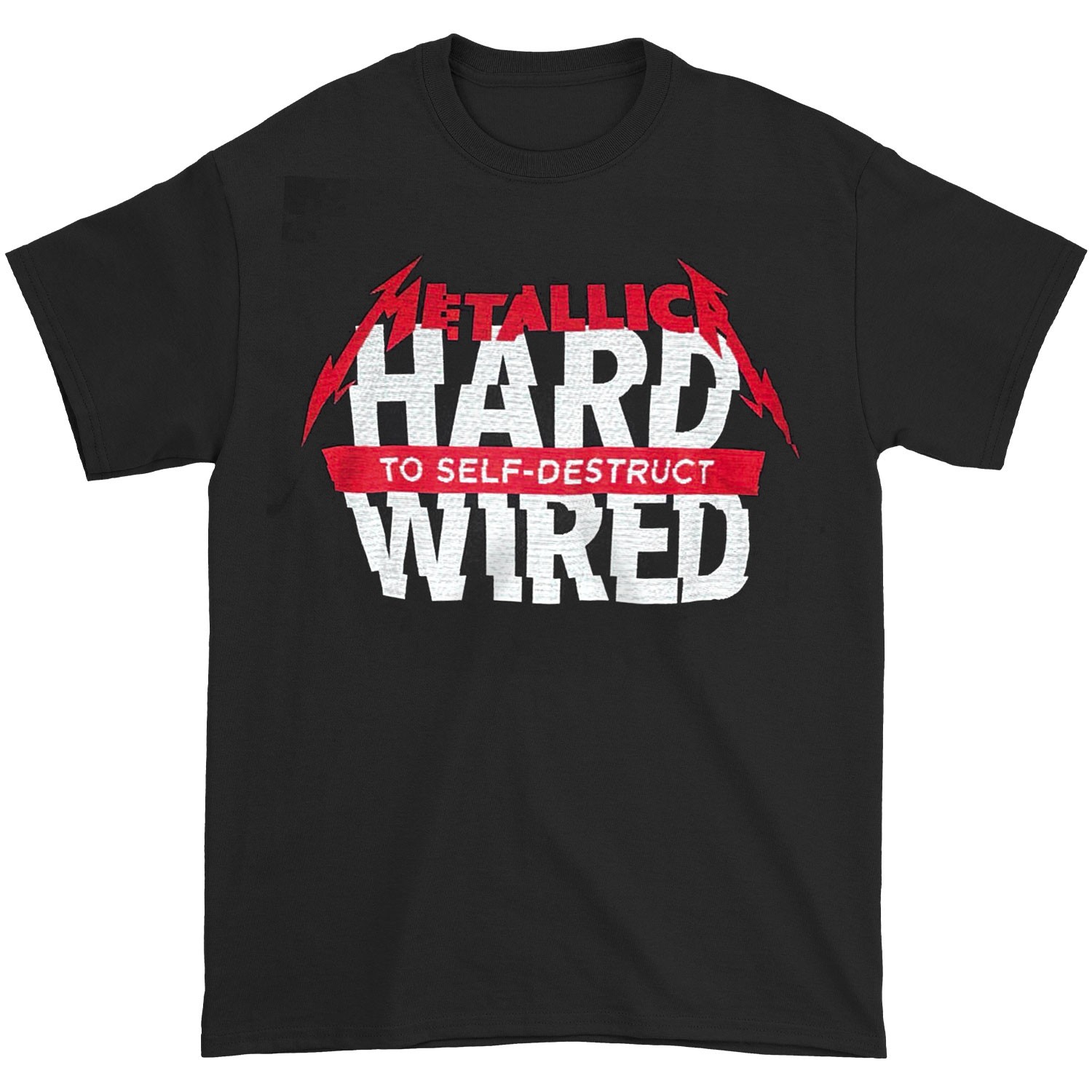 Men’s Metallica Hard Wired T-shirt XX-Large Black