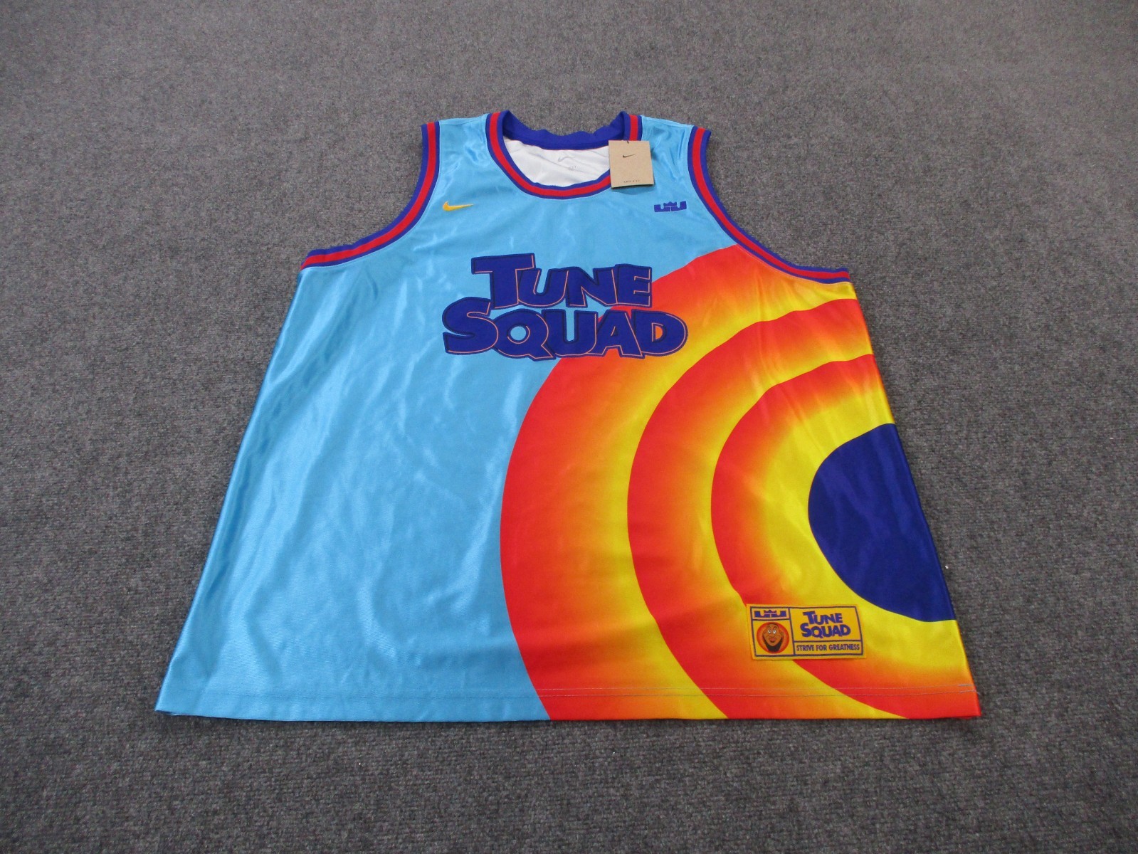 Space Jam Jersey Mens 2XL Nike Lebron James Tune Squad New Legacy Basketball NEW gallery