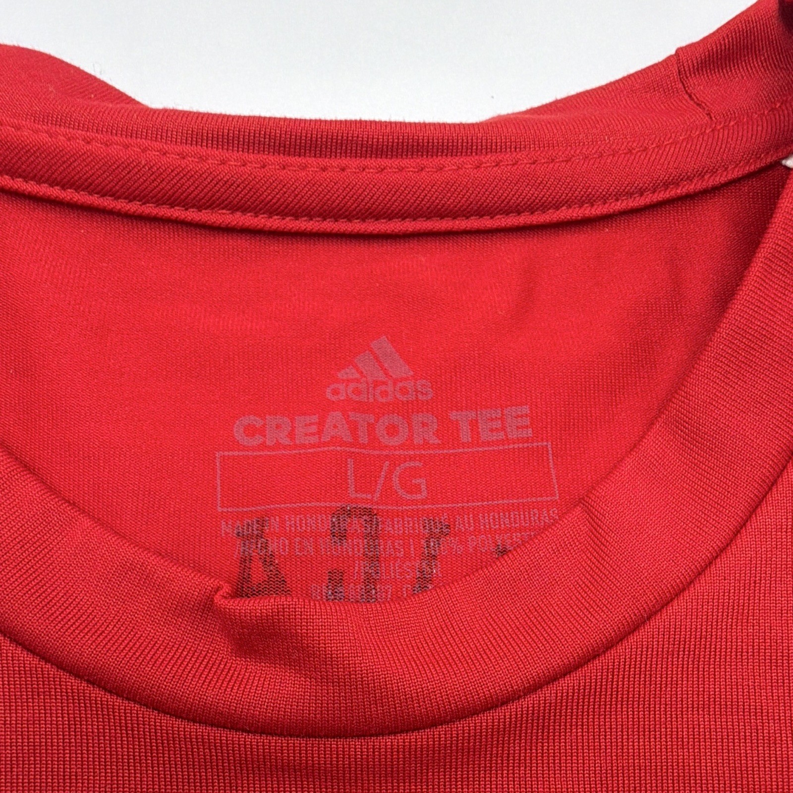 Adidas McDonald’s All American 2022 Creator Tee Men’s Large Red Chicago gallery