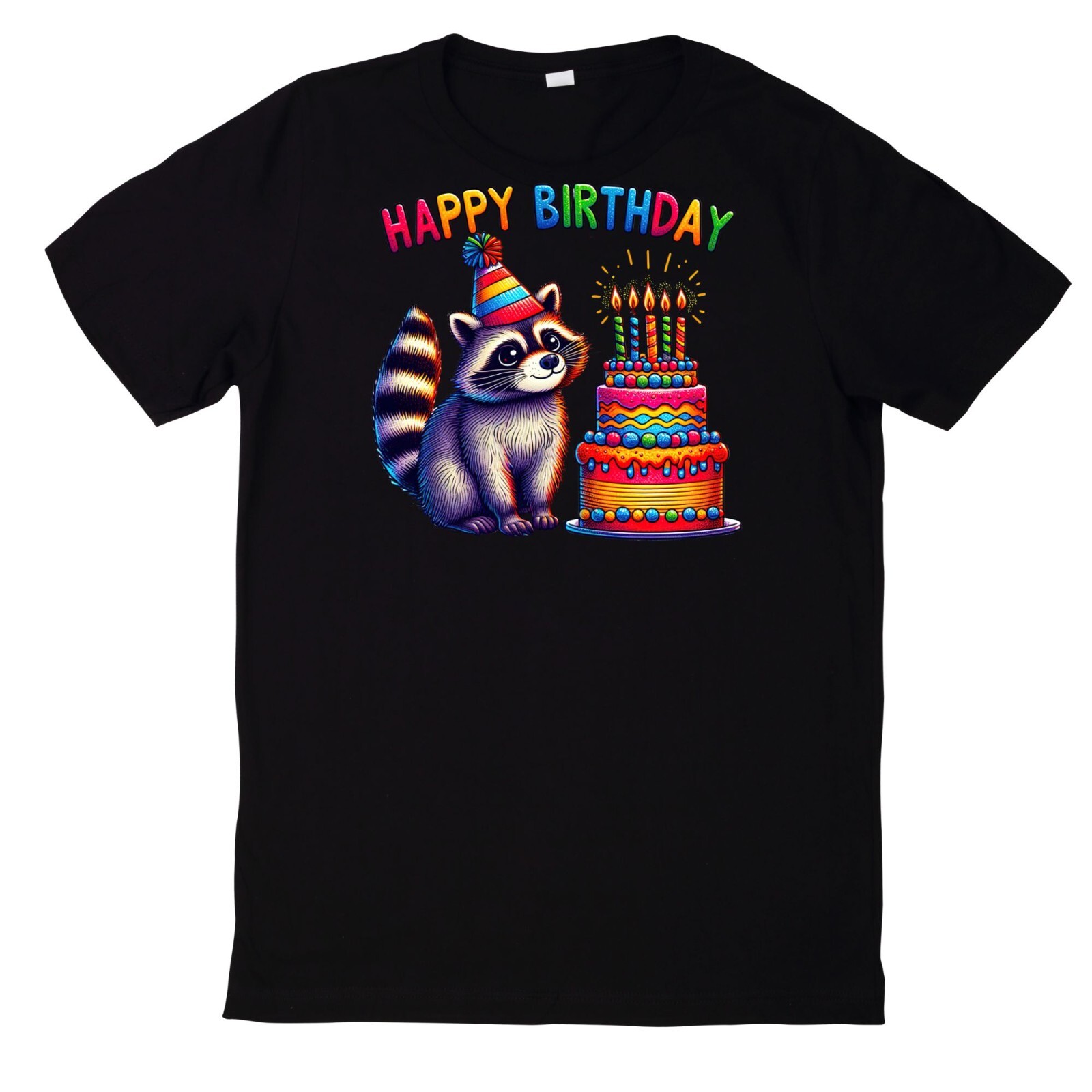 Animal Birthday Party Theme Cotton T-Shirt gallery