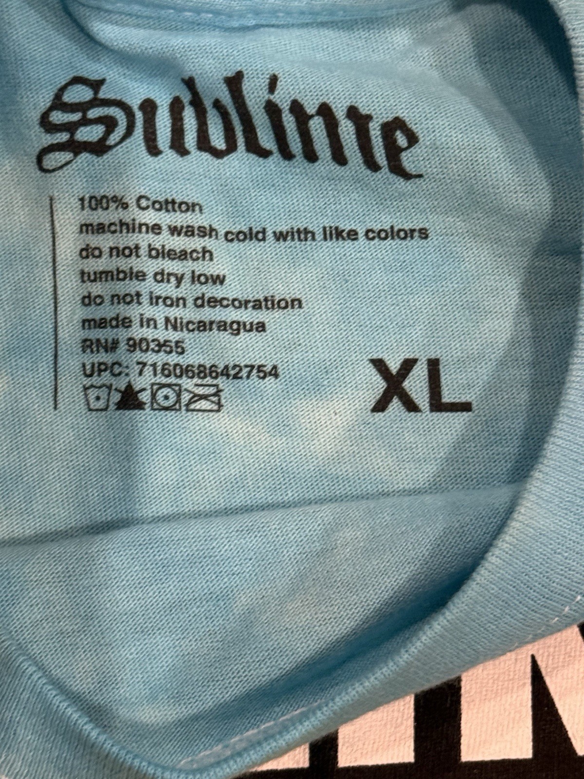 Sublime 40oz. To Freedom Long Beach Sun Face Blue Tie Dye T-Shirt Various Sizes gallery