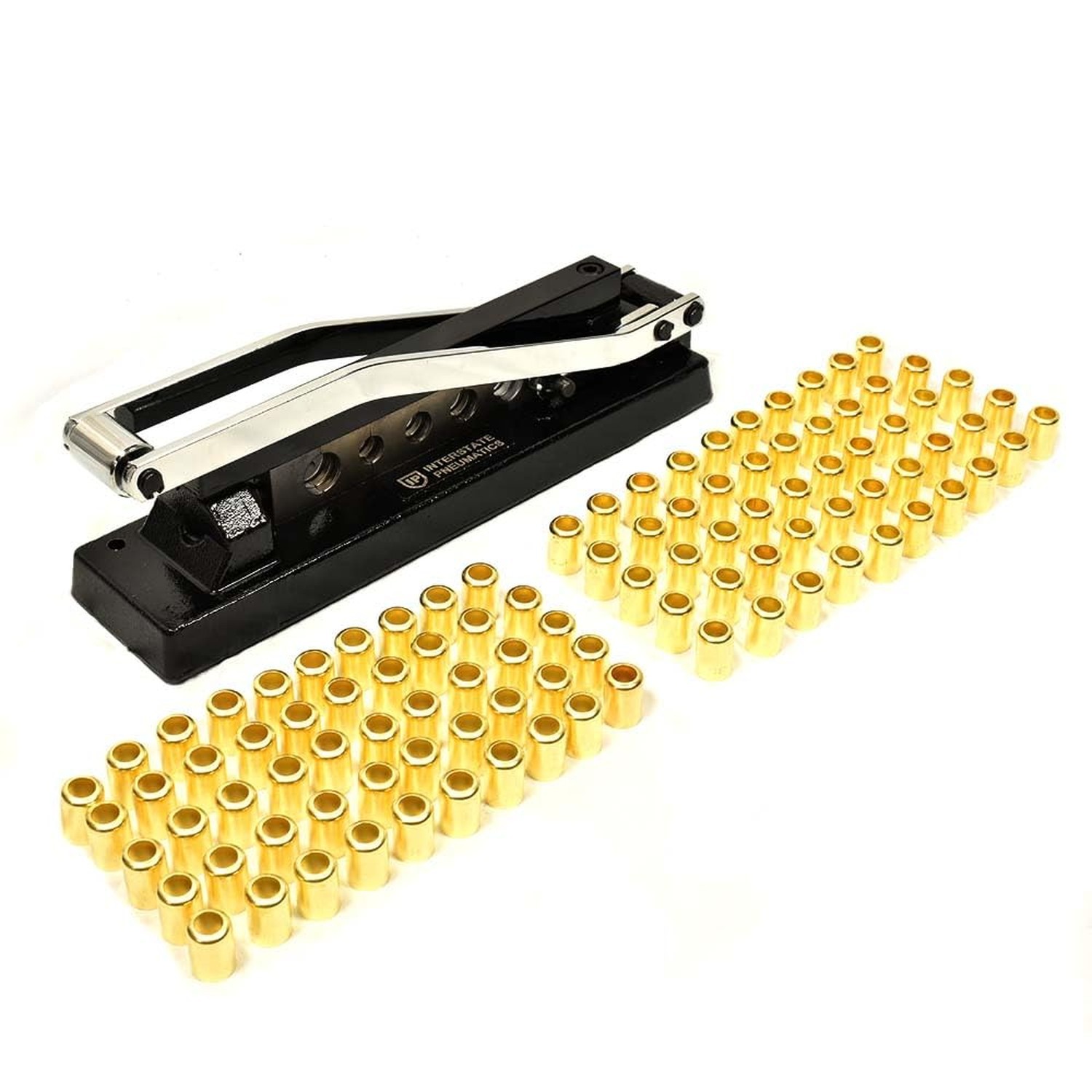 Interstate Pneumatics H8-KIT Heavy-Duty Bench Crimper (H8) with Ferrules (50p…