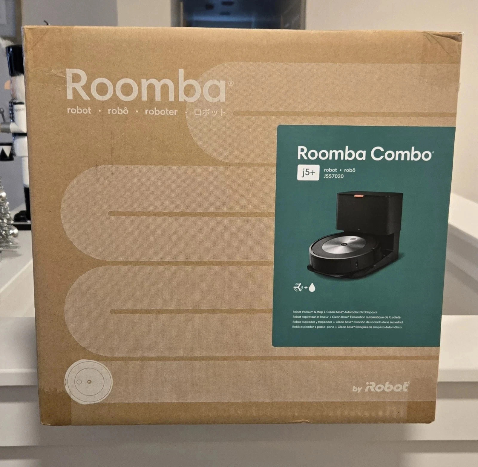 iRobot Roomba Combo J5+ Self-Emptying Robot Vacuum and Mop with Smart Mapping