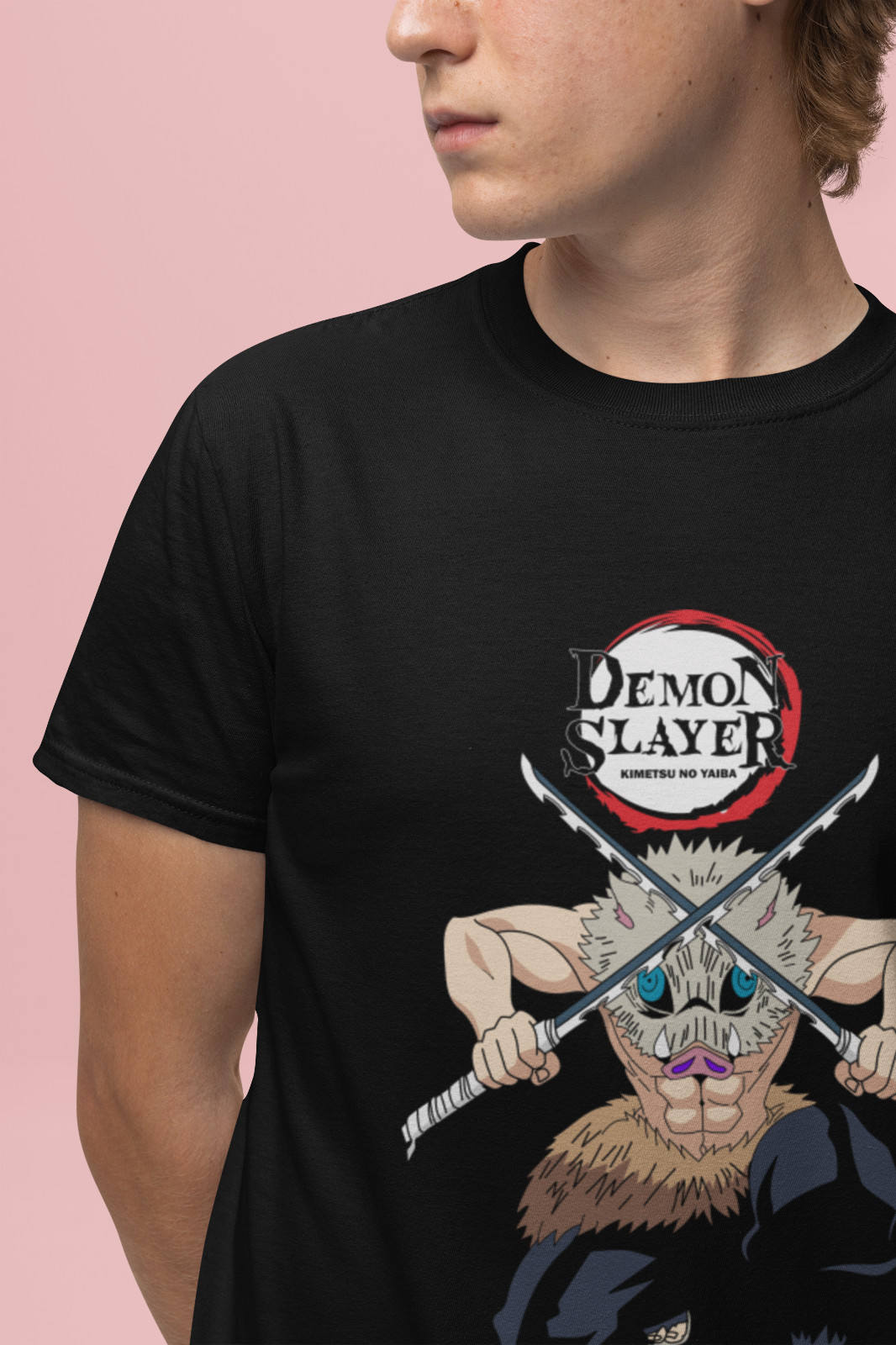 Demon Slayer Shirt Inosuke Tshirt Zenitsu T-Shirt Muzan Doma Tee Tanjiro Nezuko gallery