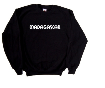 Madagascar text Sweatshirt gallery