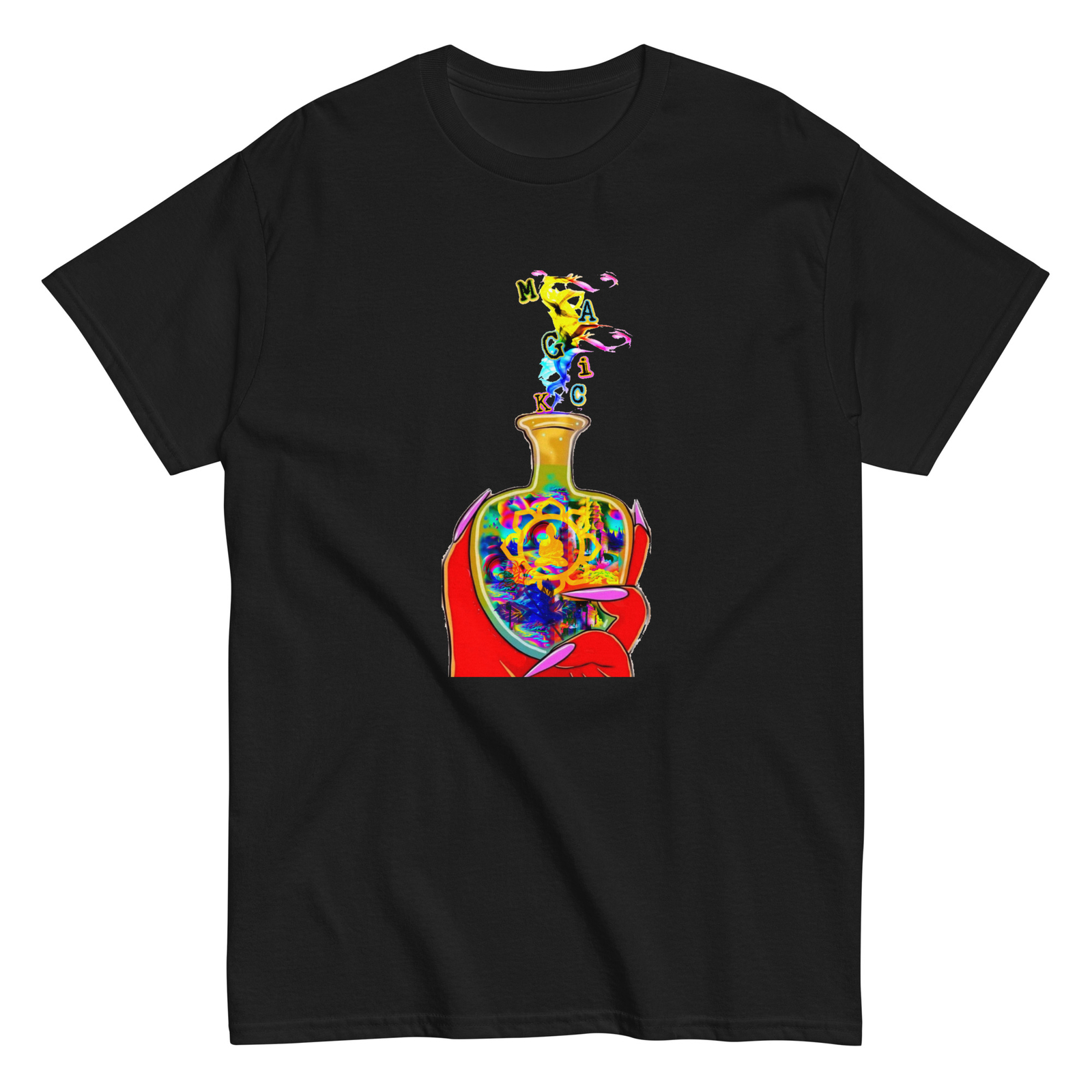 Magick Gypsy Bottle Adult T-Shirt (Unisex)