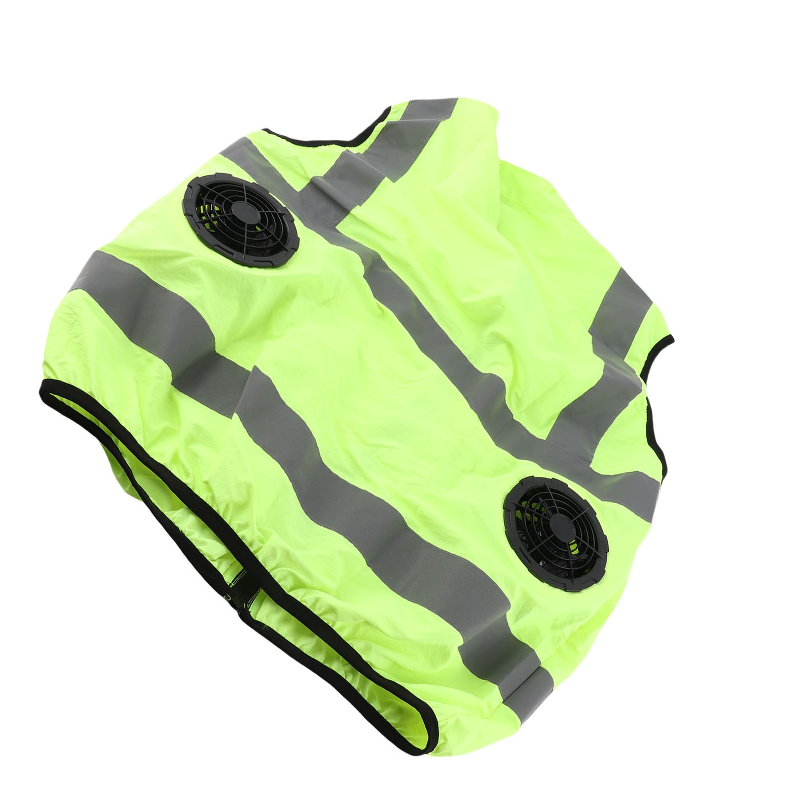 Cool Vest Summer Cooling Fan Waistcoat Air Conditioned Reflective Stripe gallery