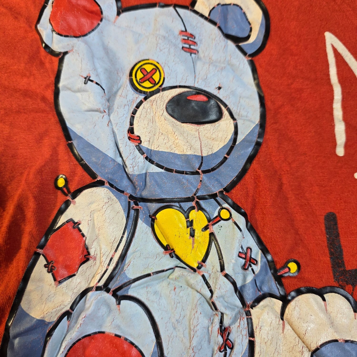 Southpole Original Series New Legend Voodoo Teddy Bear T-Shirt Red White XL gallery