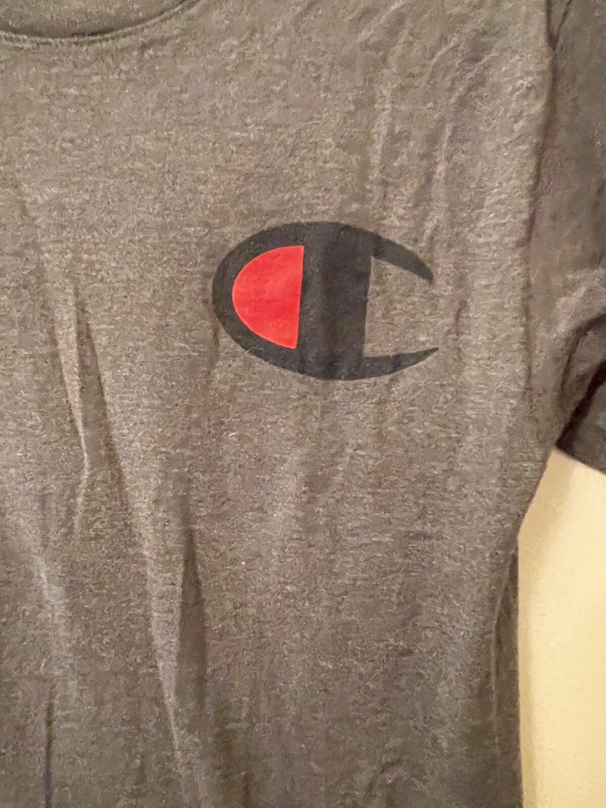 Champion Small T-Shirt Short Sleeve Crew Neck Classic Tagless 100% Cotton gallery