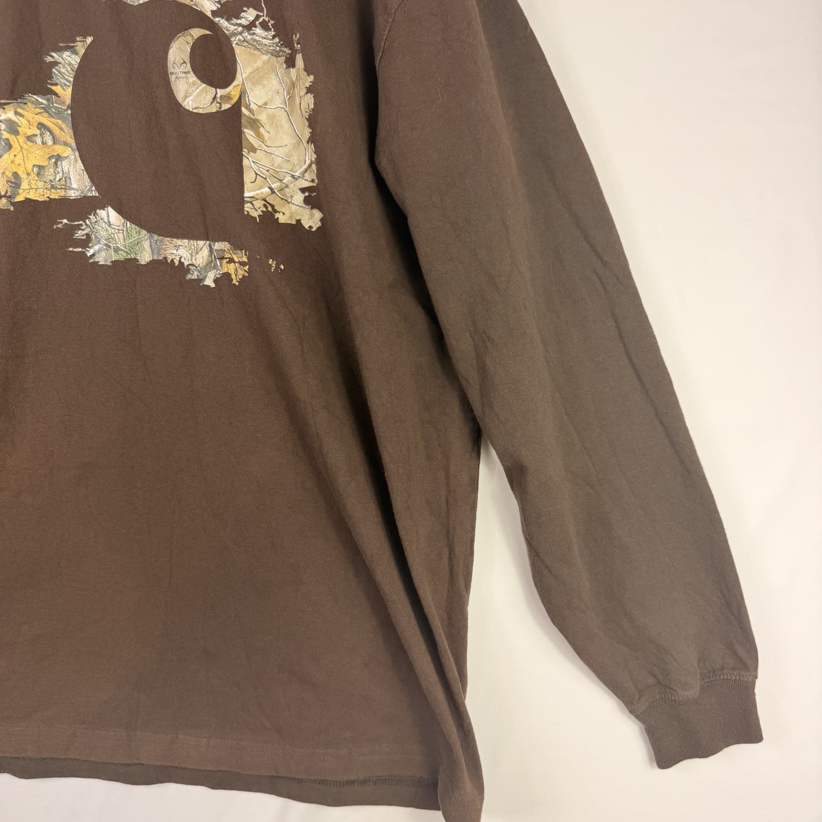 Carhartt Realtree Shirt Men’s L Brown Original Fit 100% Cotton Long Sleeve gallery