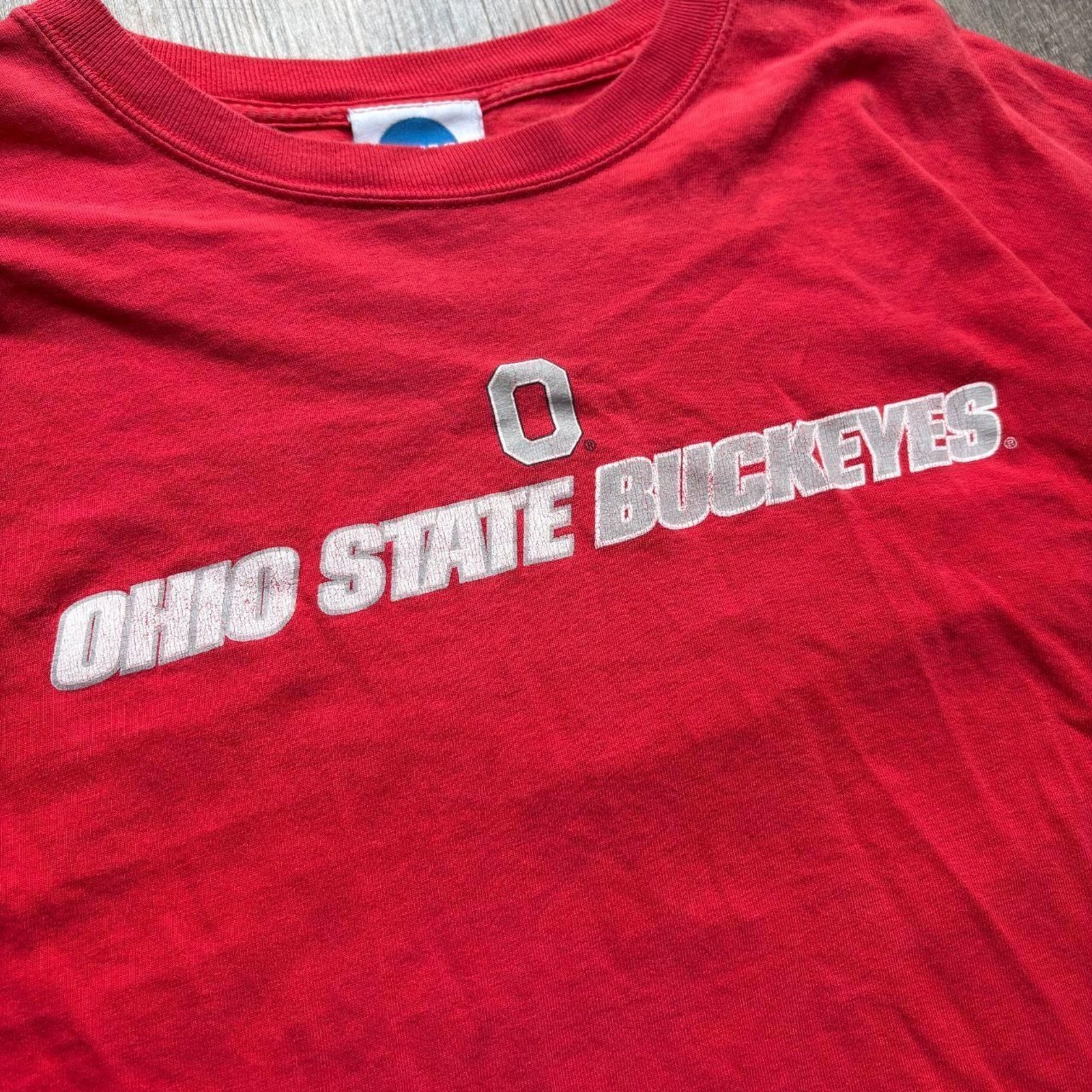 2000s Red Y2K NCAA Ohio State Buckeyes Long Sleeve gallery
