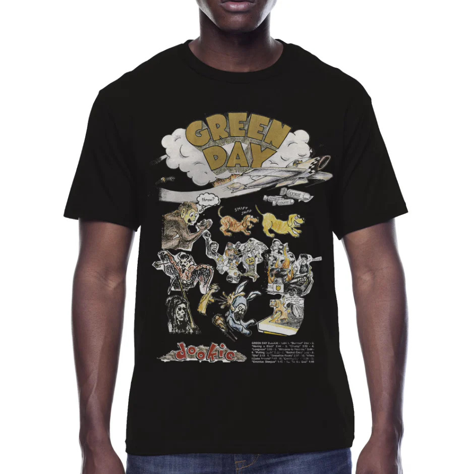 Men's Green Day Dookie Album Graphic Tee T-Shirt gallery