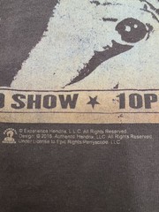 Jimi Hendrix Live At Berkeley 1970 Concert Poster Shirt Mens XL Official Tee