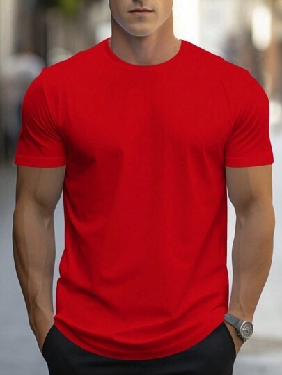 Jàri - Men’s Quick-Dry Breathable Round Neck Short Sleeve Shirt gallery