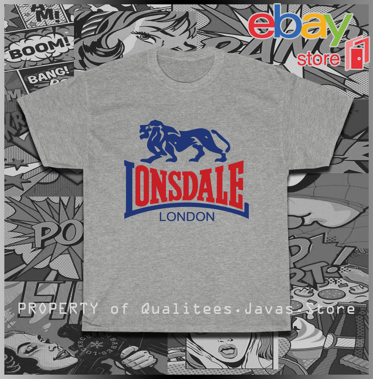 New Lonsdale London Logo Men's T-Shirt American Size S-5XL T-Shirt gallery