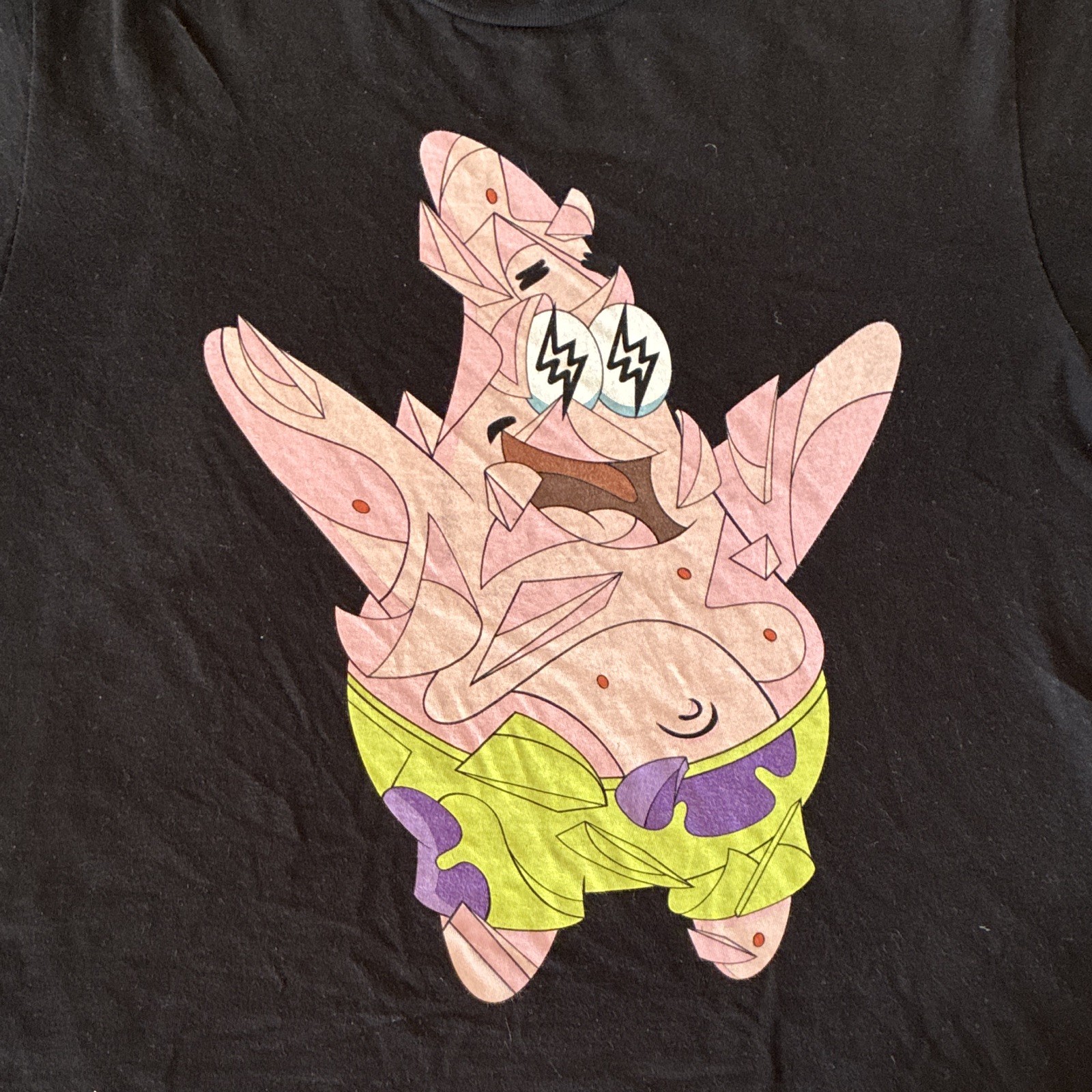 Patrick J Balvin x Louis de guzman t shirt Men Medium Black Spongebob gallery