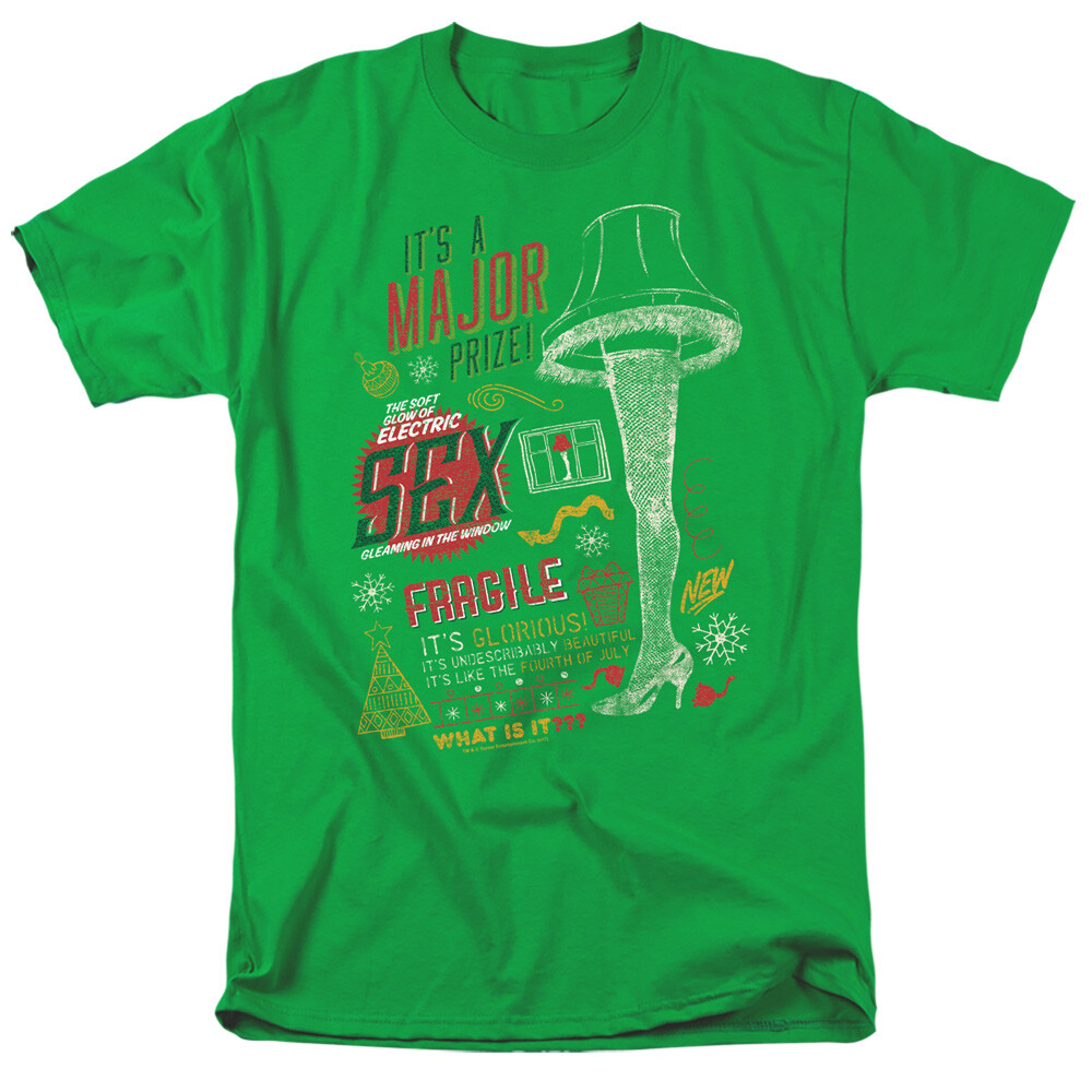 A Christmas Story “It’s A Major Prize” T-Shirt – Toddler through 4X