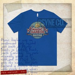 Magic Harbor Surfside Beach 1982 Vintage Men’s T-Shirt