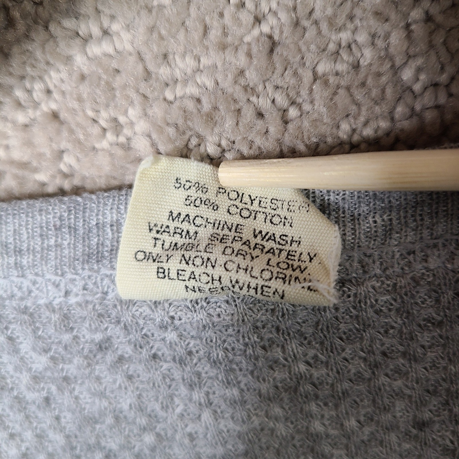 North West Territory Shirt Mens XL Gray Waffle Knit Thermal Long Sleeve USA gallery