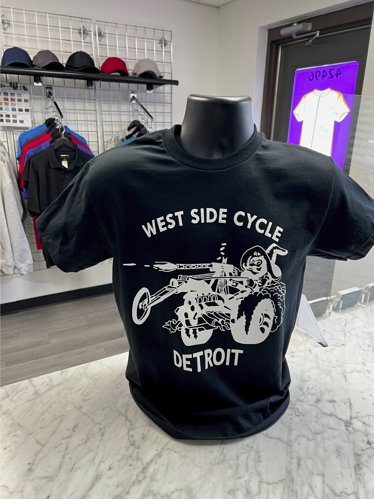 West Side Cycle Detroit Men’s Large T-Shirt