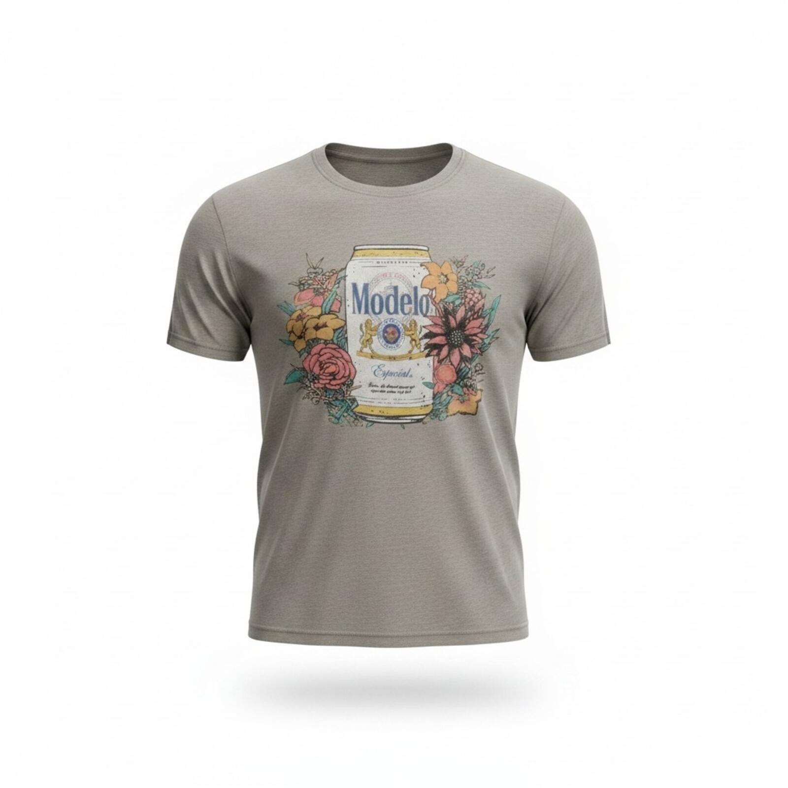 Lucky Brand Modelo Flowers Graphic Tee L NWT Festival Street